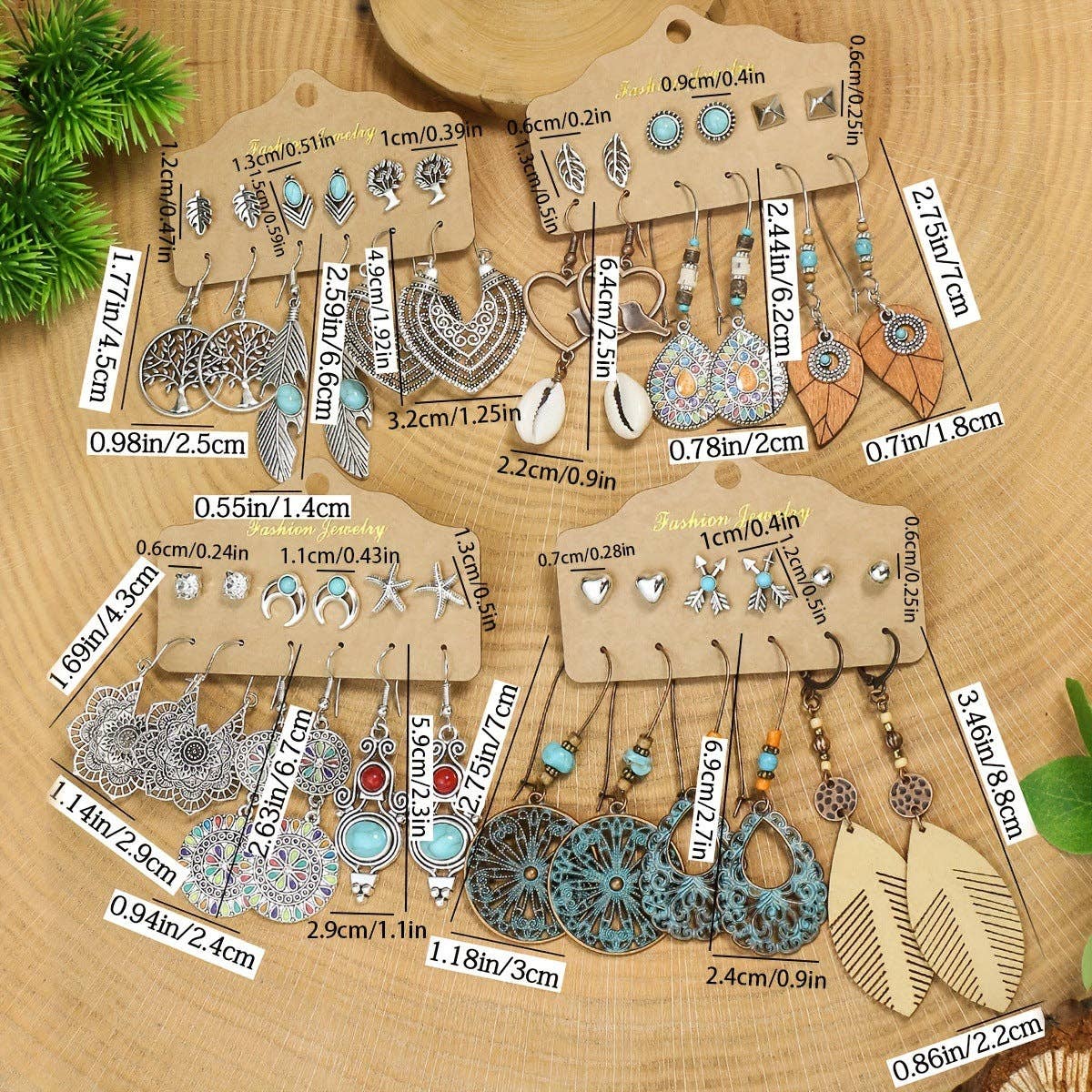 Bohemian Vintage Earrings