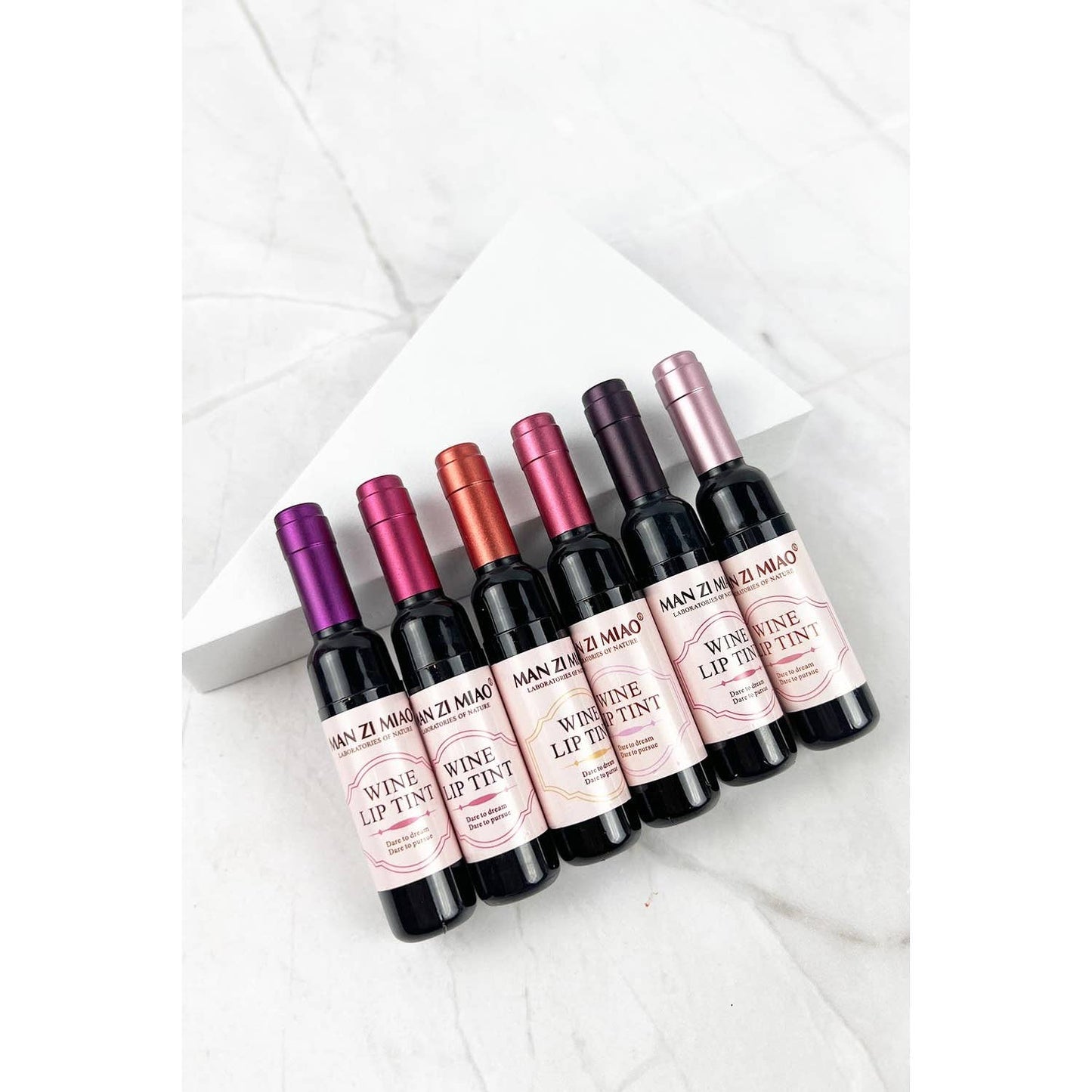 MINI WINE BOTTLE  LONG LASTING WATERPROOF  LIP TINT