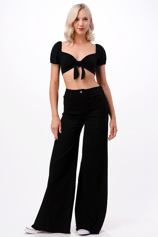 CROSS STRAP CROP TOP