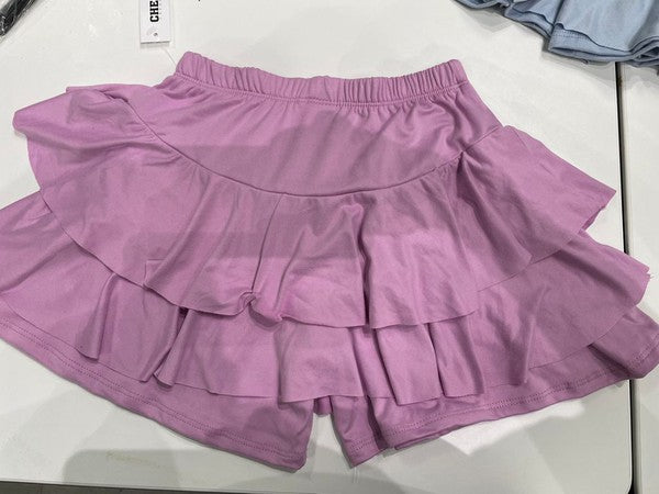 Juniors Ruffle Skort