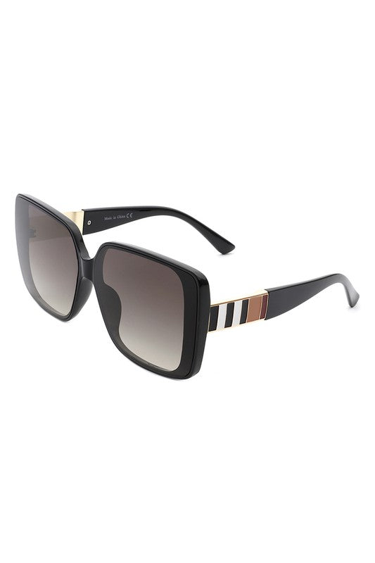 Square Retro Fashion Flat Top Women Sunglasses