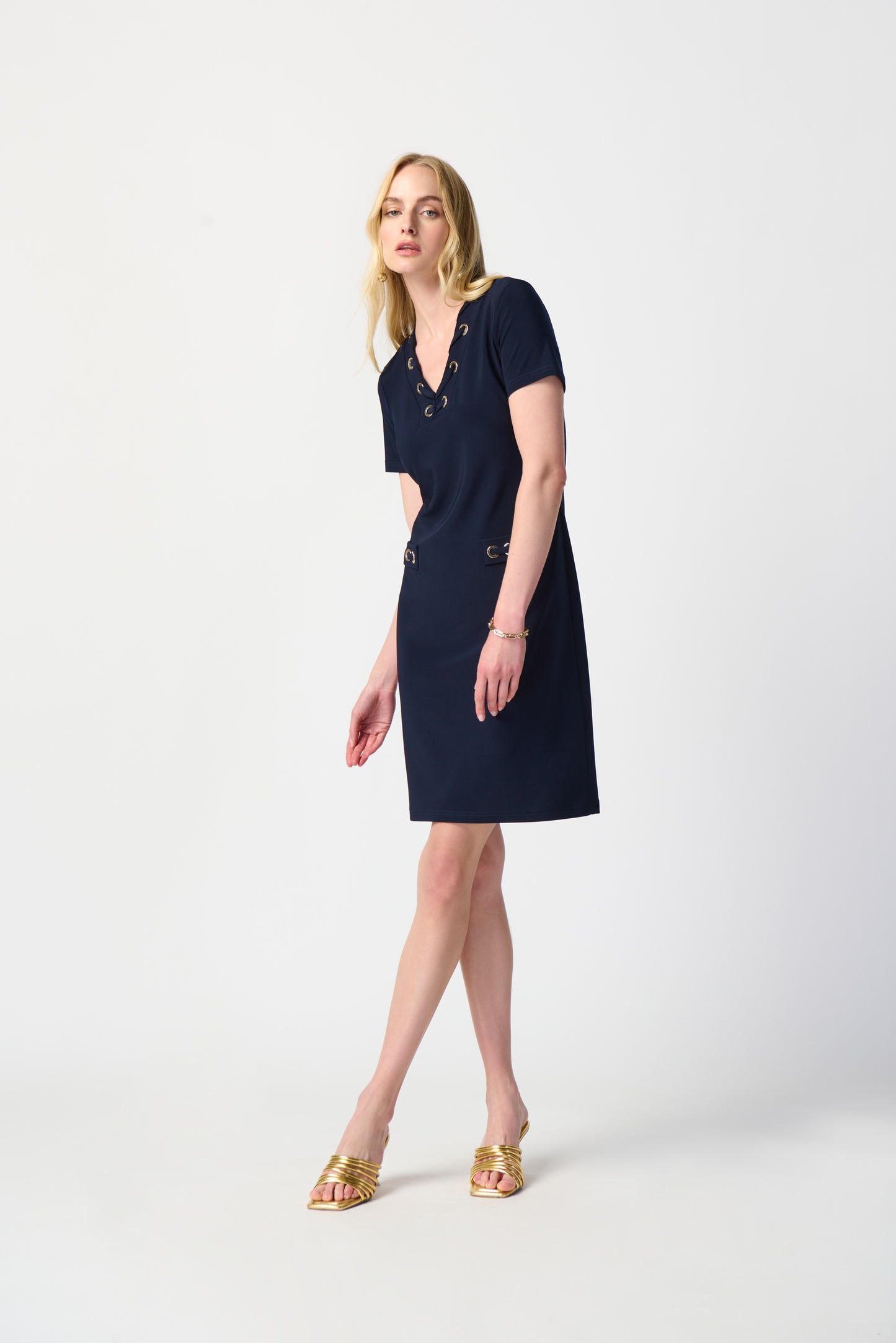 Shift Dress - Navy