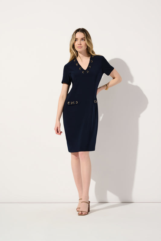 Shift Dress - Navy