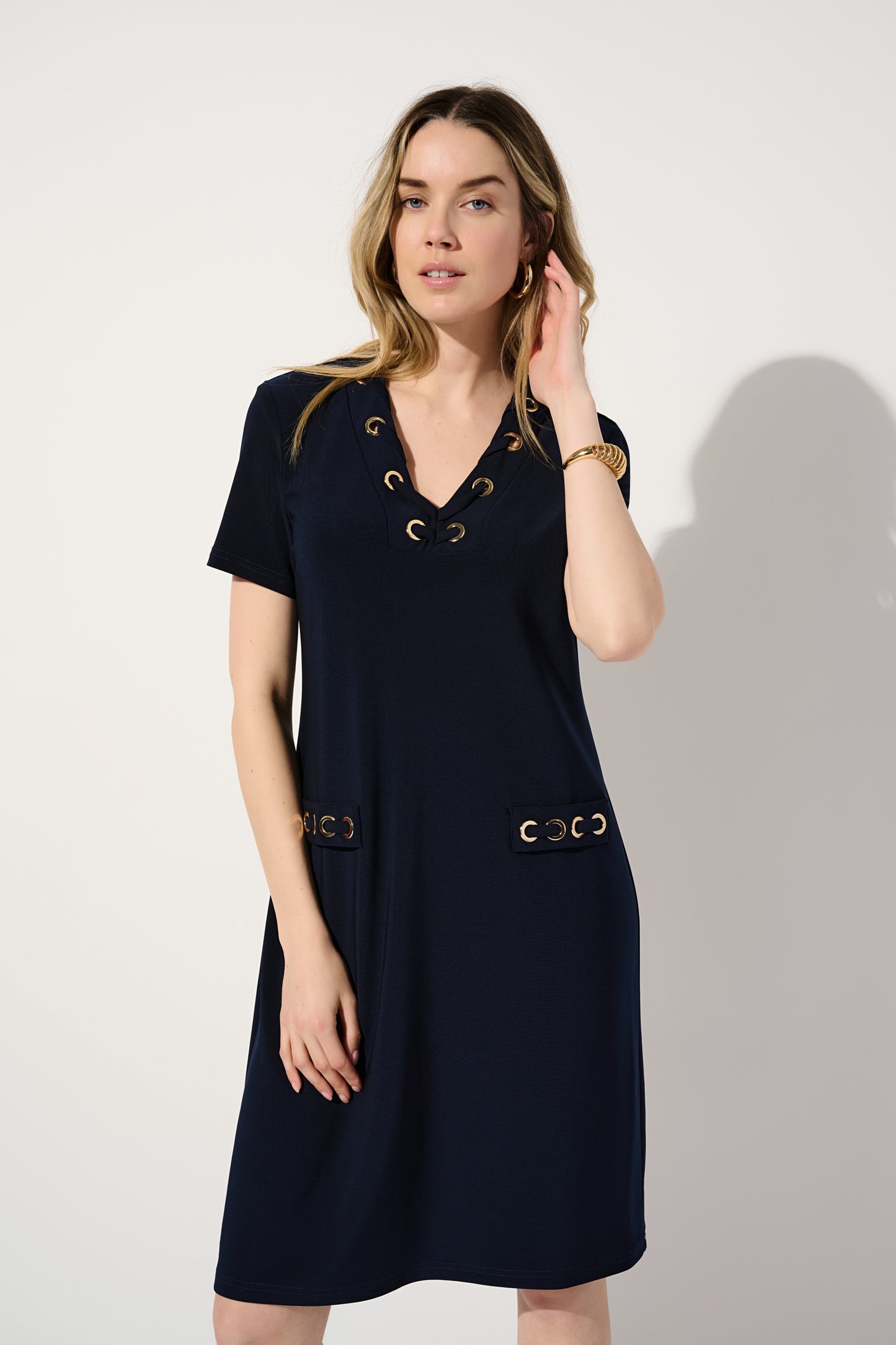 Shift Dress - Navy