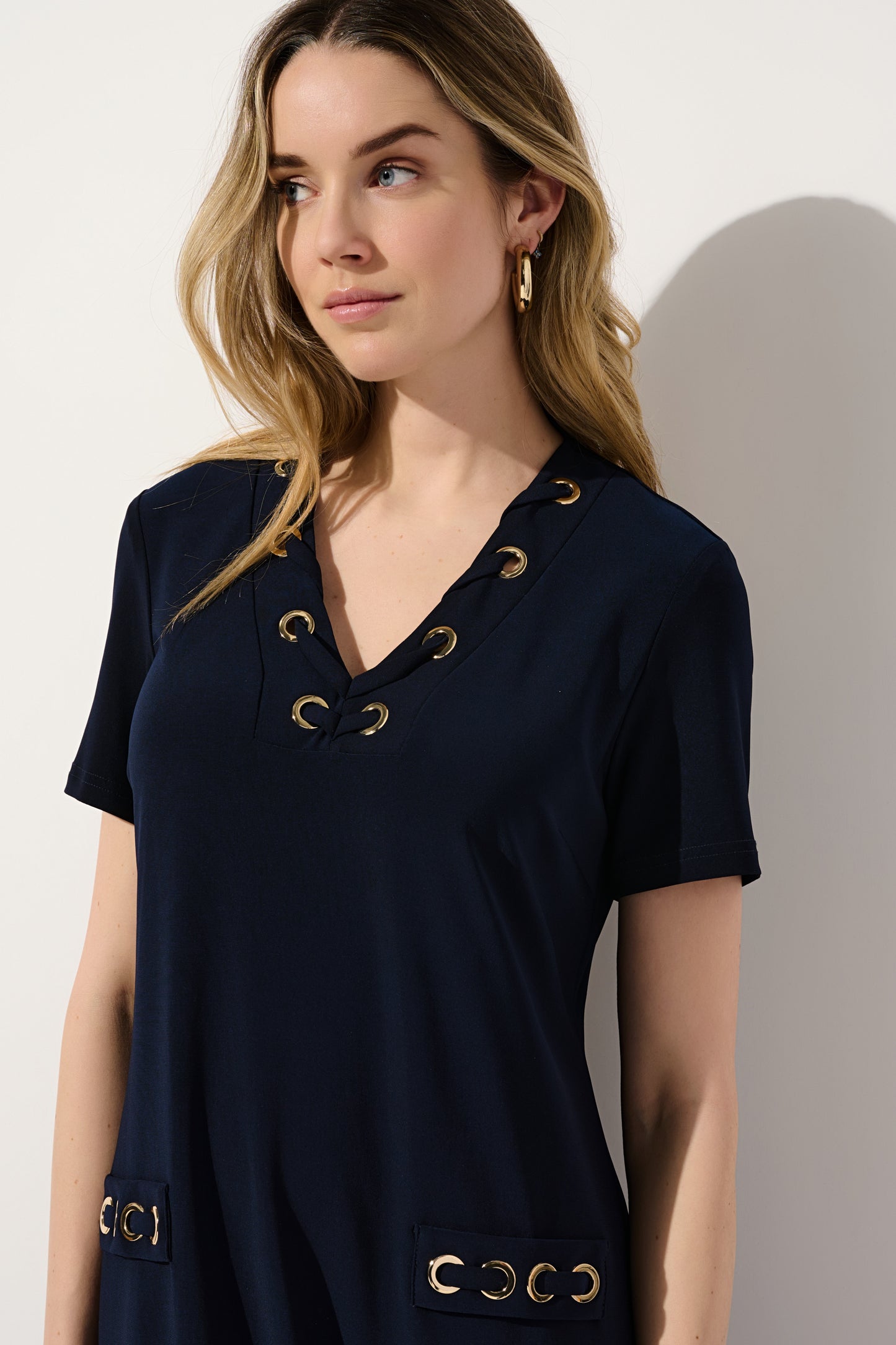 Shift Dress - Navy