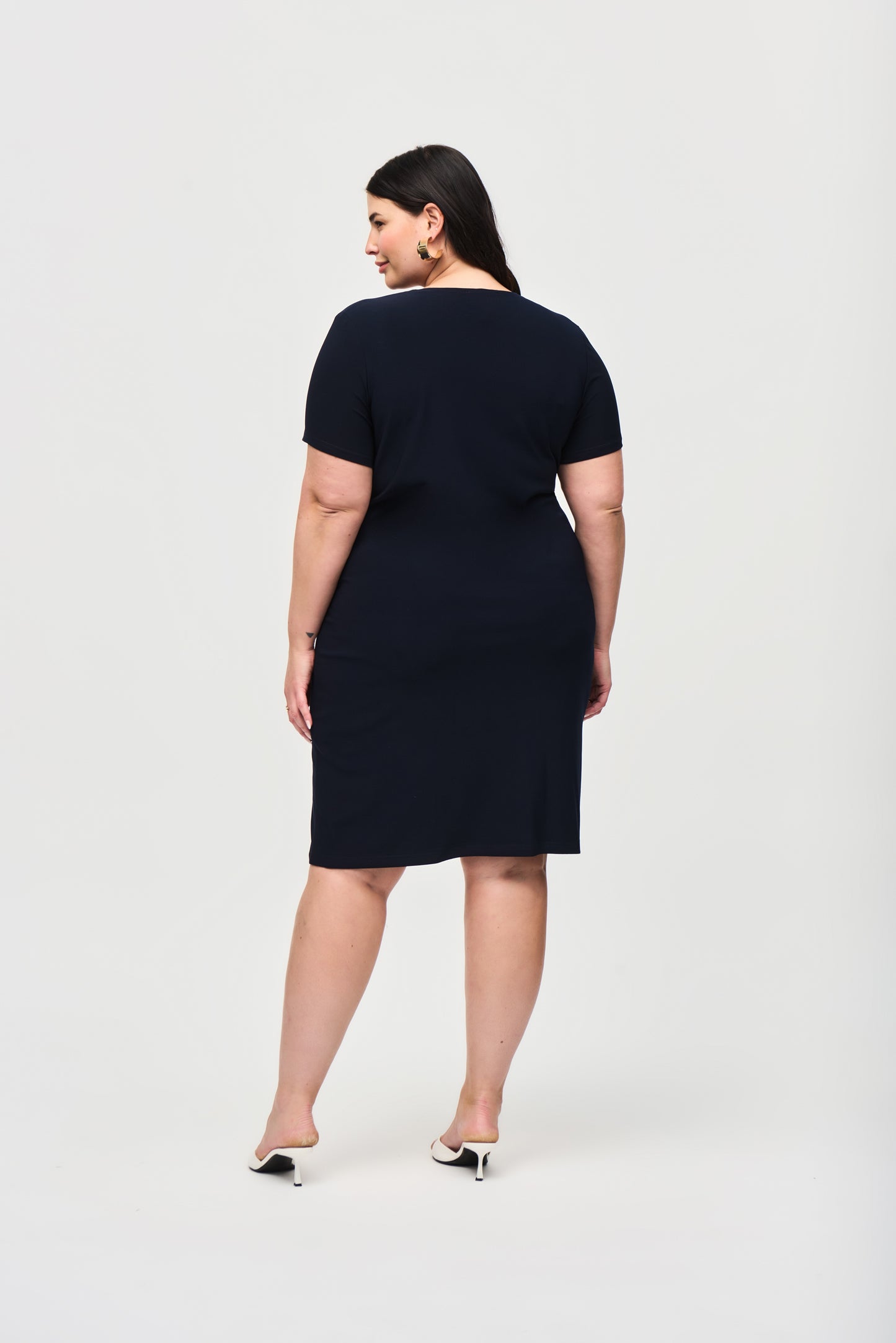 Shift Dress - Navy