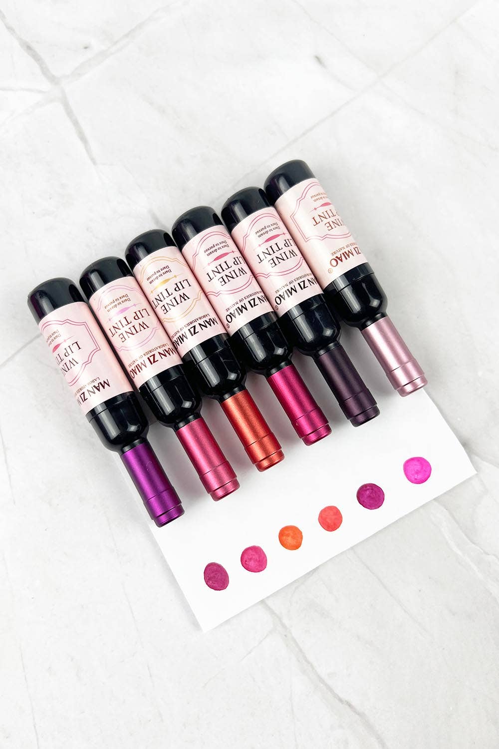 MINI WINE BOTTLE  LONG LASTING WATERPROOF  LIP TINT