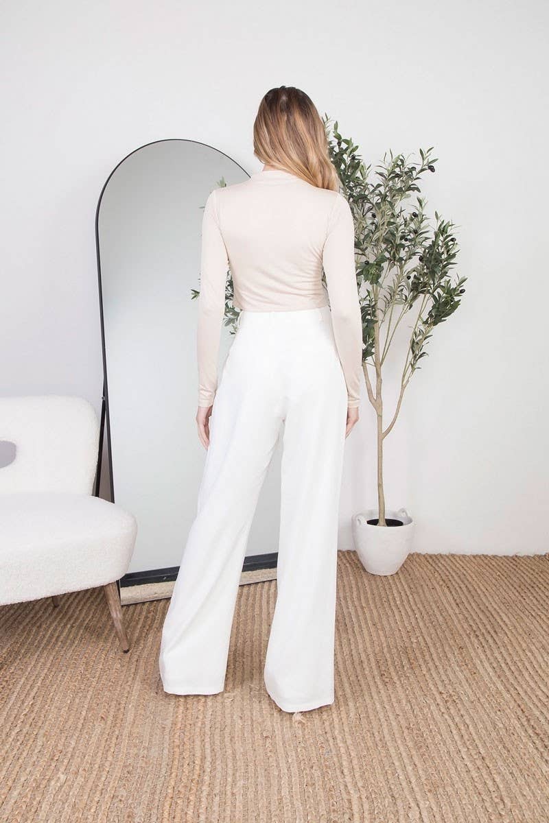 High Rise Linen Trousers (Copy)