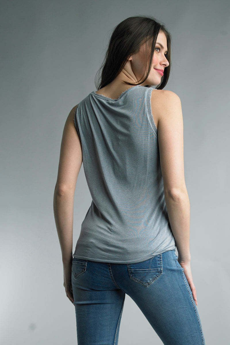 Linen tank top