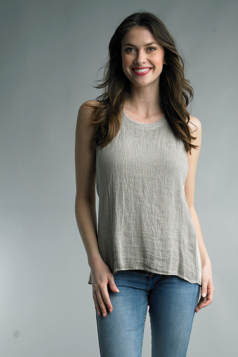 Linen tank top