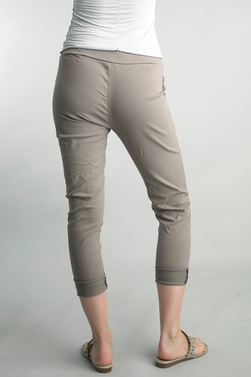 Taupe Jogger Pants