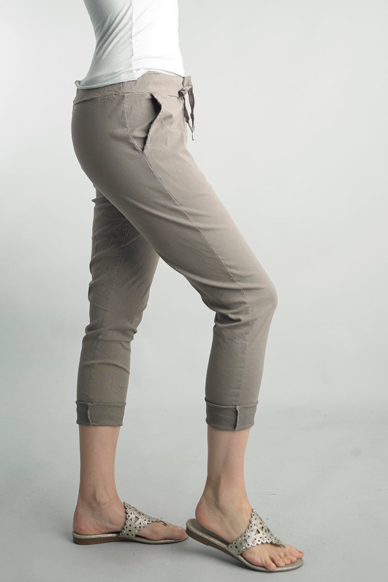 Taupe Jogger Pants