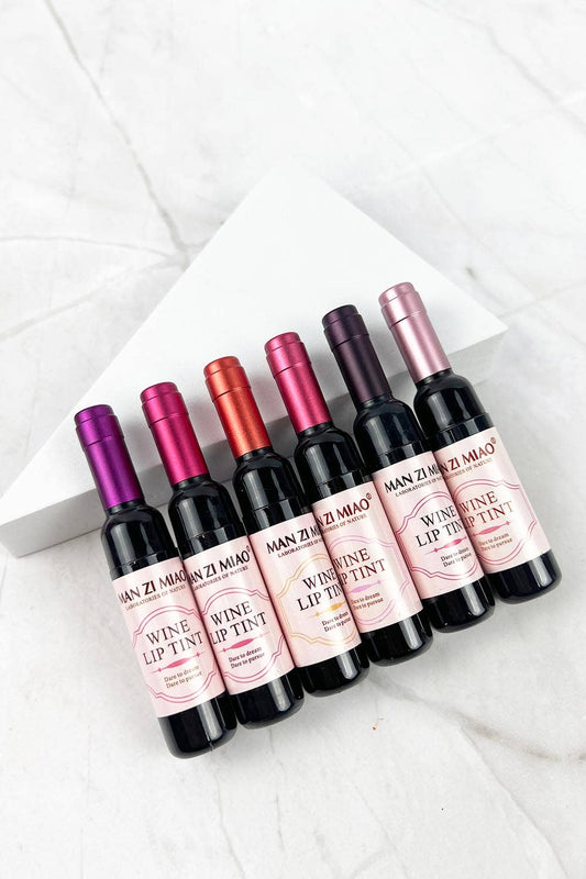 MINI WINE BOTTLE  LONG LASTING WATERPROOF  LIP TINT