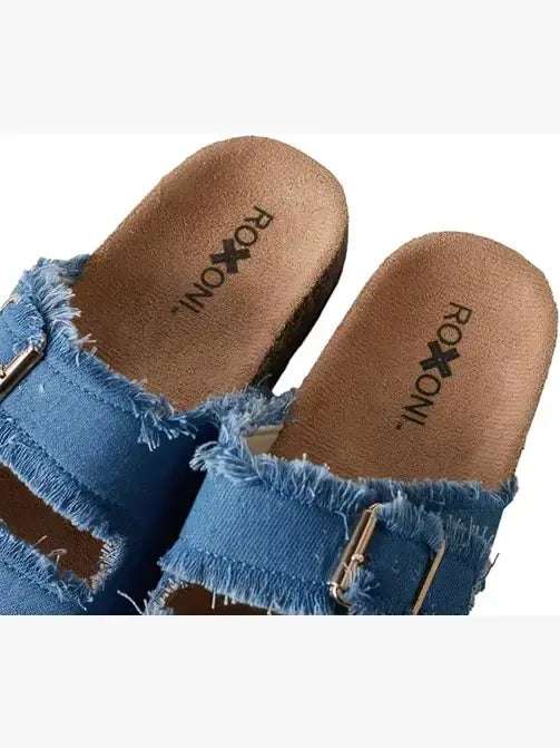 Flat Sandals Double Buckle