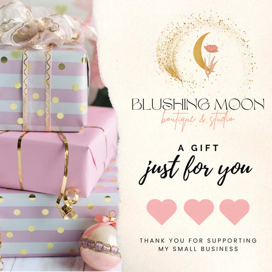 Blushing Moon Boutique & Studio LLC Gift Card